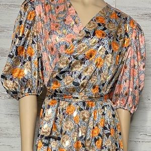 Never Fully Dressed Curve Show Stopping Wrap Dress! Size 18